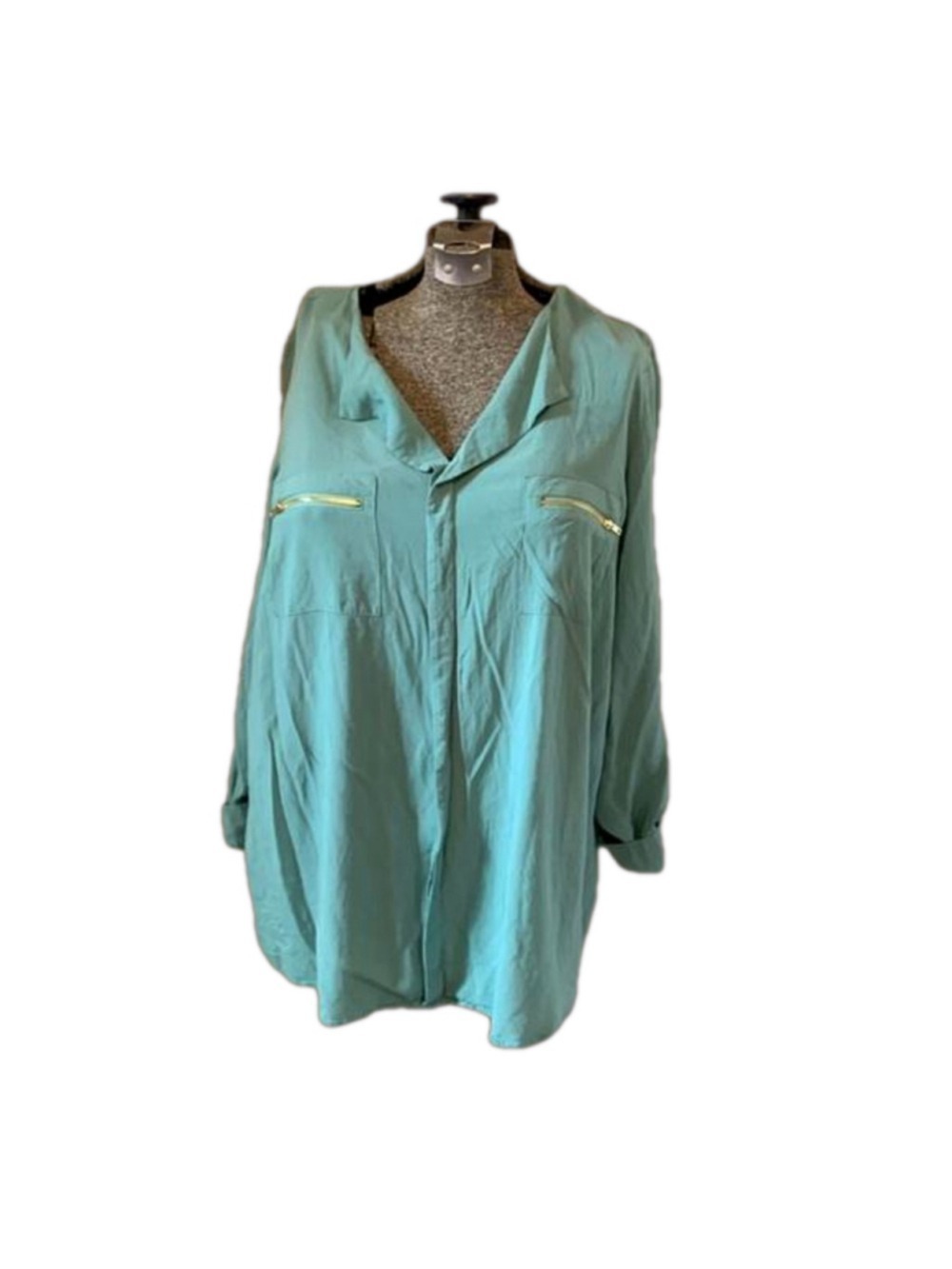 Size 14 Woolworths pull over long sleeve blouse